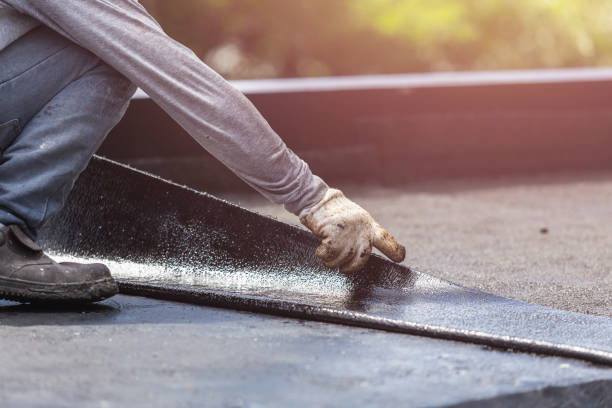 Professional Waterproofing technician working in Farmington, MI